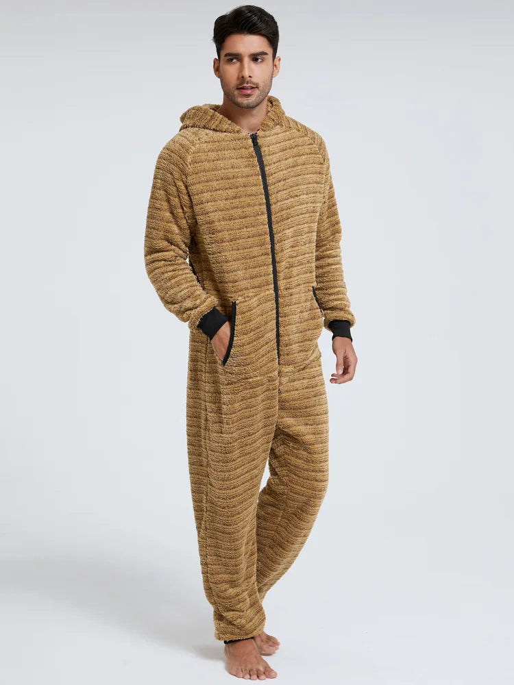 Men's fleece pajamas